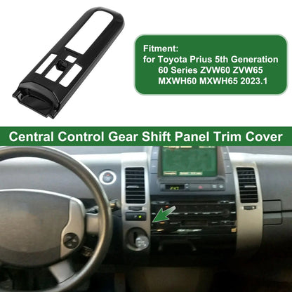 Central Control Gear Shift Panel Trim Cover for Toyota Prius (2016–2023)