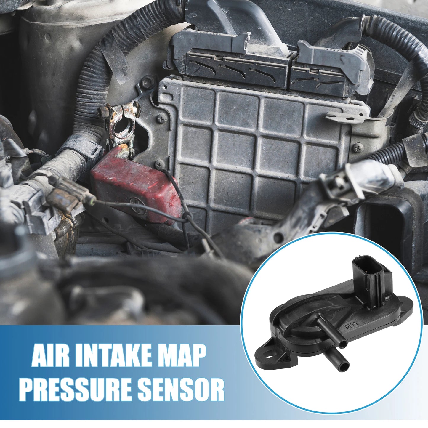 MAP Pressure Sensor No. 3M5A5L200AB for Ford 1.6 2.0 2.2 TDCI