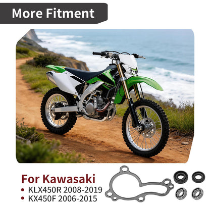 Water Pump Rebuild Kit for Kawasaki KLX450R KX450F (2006–2019)