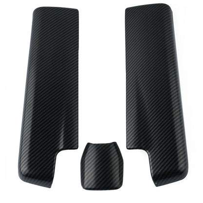 Fiber Center-Carbon Armrest Box Cover for E Class W212 (2010–2015)