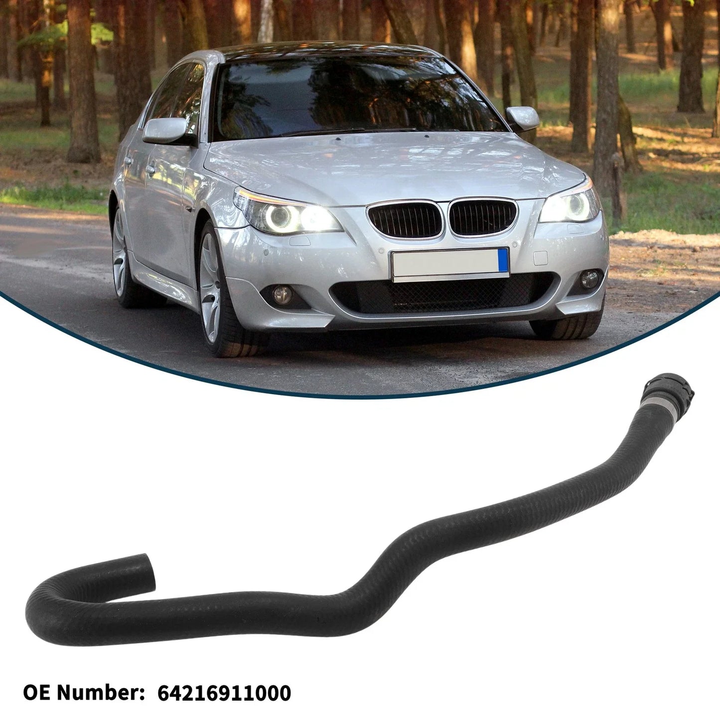 Radiator Hose for BMW 5 Series E60/E61 Heating Water Pipe (2003 - 2010)
