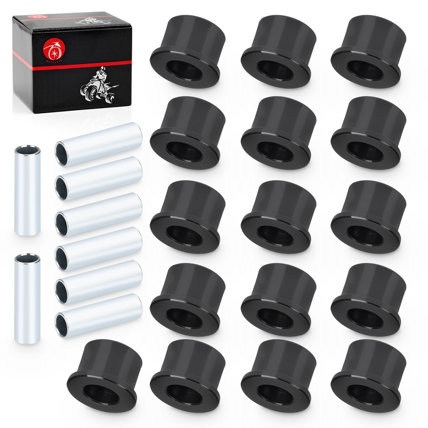 Set of 4 A Arm Bushings for Honda TRX400X TRX450ER TRX450R (2004–2014)