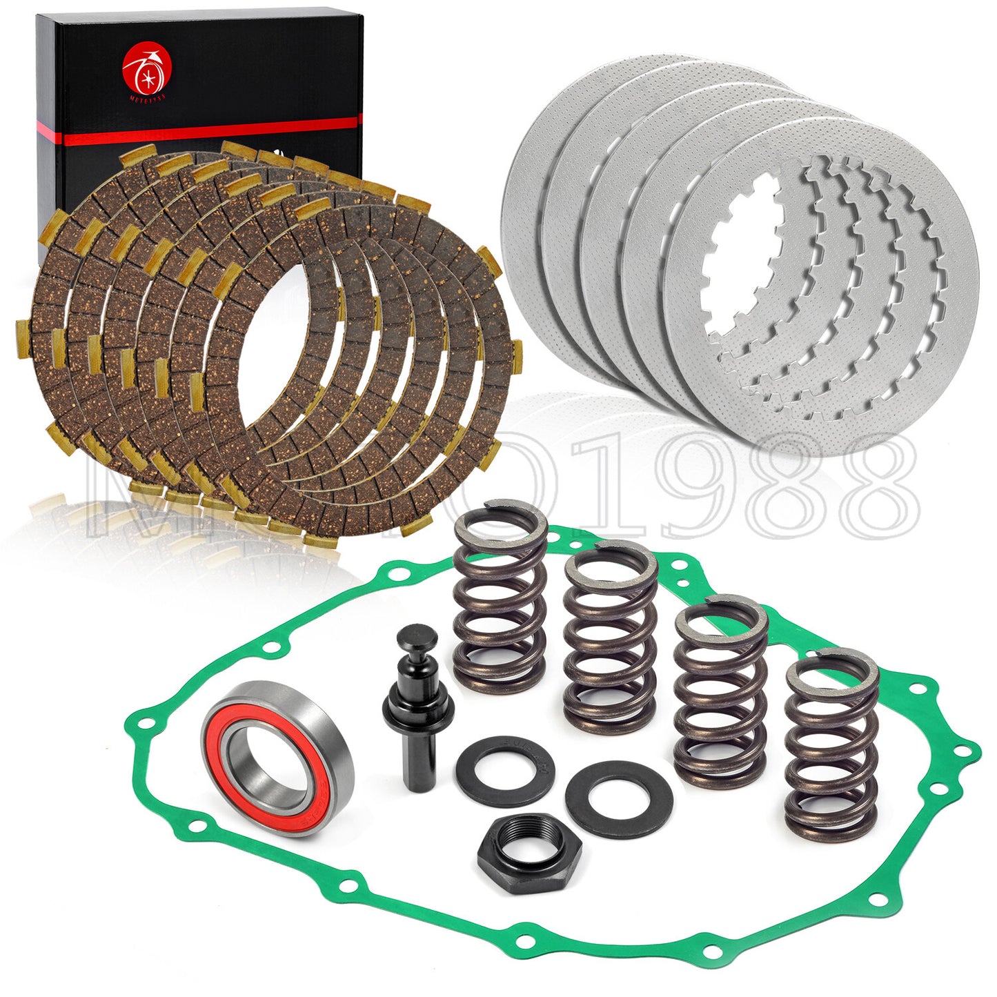 Clutch Friction Plates Kit for Honda 400EX TRX400EX (1999–2014)