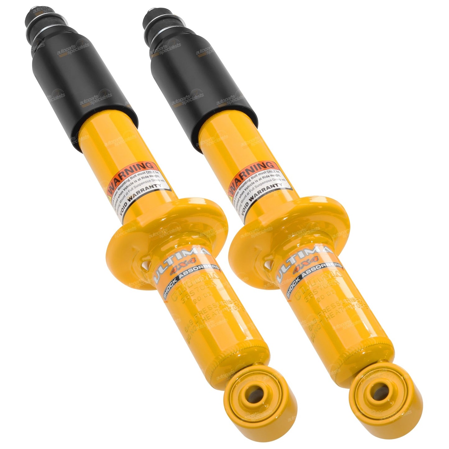 2 Front Strut Shock Absorbers for 4Runner Surf Hilux (1995–2002)