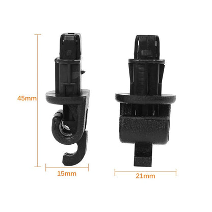 4x Sliding Door Sun Shade Hook Clips for Honda Odyssey (2005-2010)