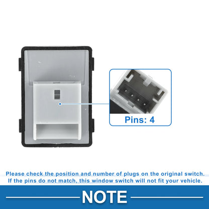 Power Window Switch for Audi A4 A5 S4 (2013–2020) No. 4GD959855