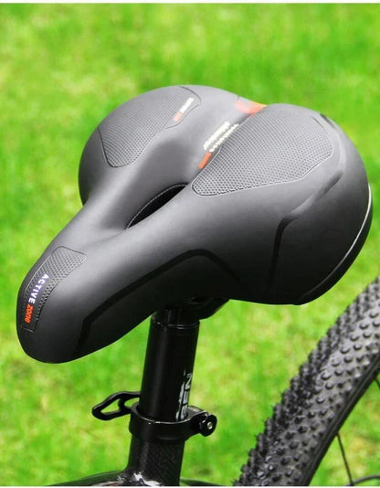 Big Wide Bike Seat Gel Cruiser Saddle Extra Comfort Pad for Bicycle