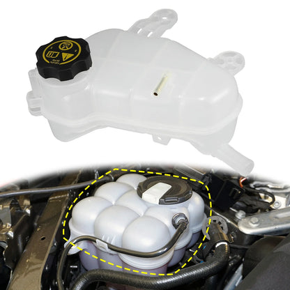 Coolant Radiator Reservoir Tank with Cap for Chevrolet Sonic (2012-2020)