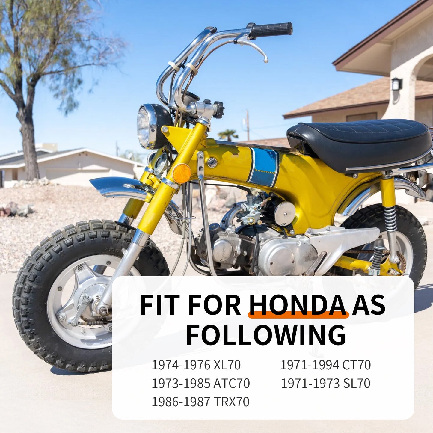 Air Filter Cover & Gasket for Honda XL70 CT70 ATC70 SL70 TRX70 (1970–1978)