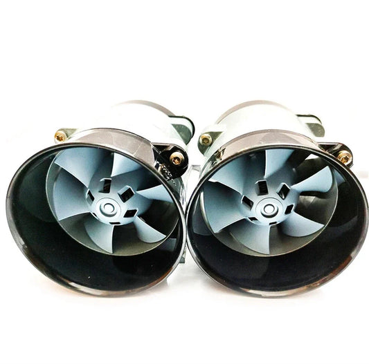 500W Dual Turbo Fan with Supercharger for Universal Cars