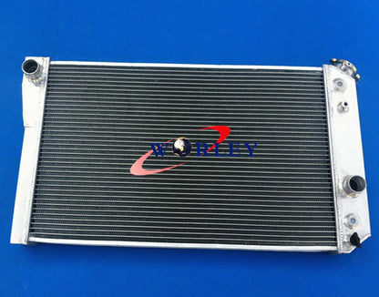 3 Row Aluminum Radiator for 1984-1990 Chevy Corvette 5.7 L83 V8 Conversions