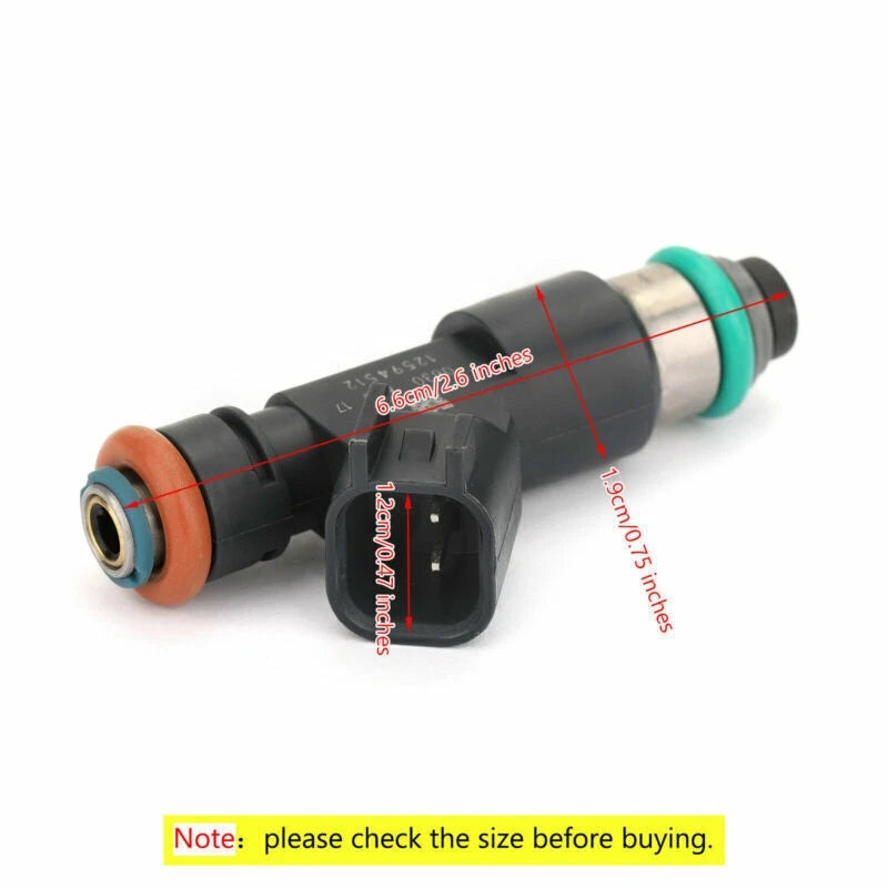 1PC Fuel Injector 12594512 for Chevrolet Silverado Suburban Tahoe (2007–2009)