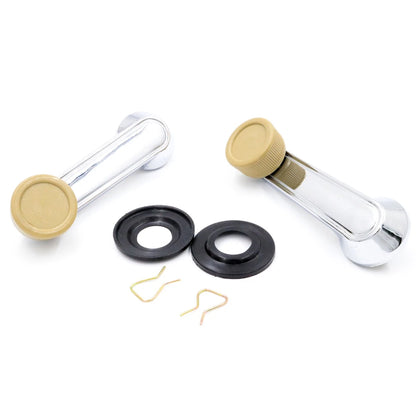 Chrome Crank Door Handle for Toyota Corolla Sedan (1970–1979)
