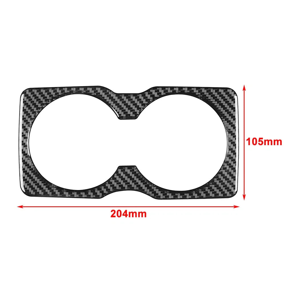 Rear Water Cup Holder Cover Trim for Jeep Cherokee (2014-2022) Red