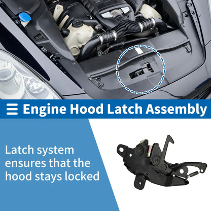 Hood Latch Assembly for Toyota Tacoma (2001–2004) No. 5351035180 1 Pc