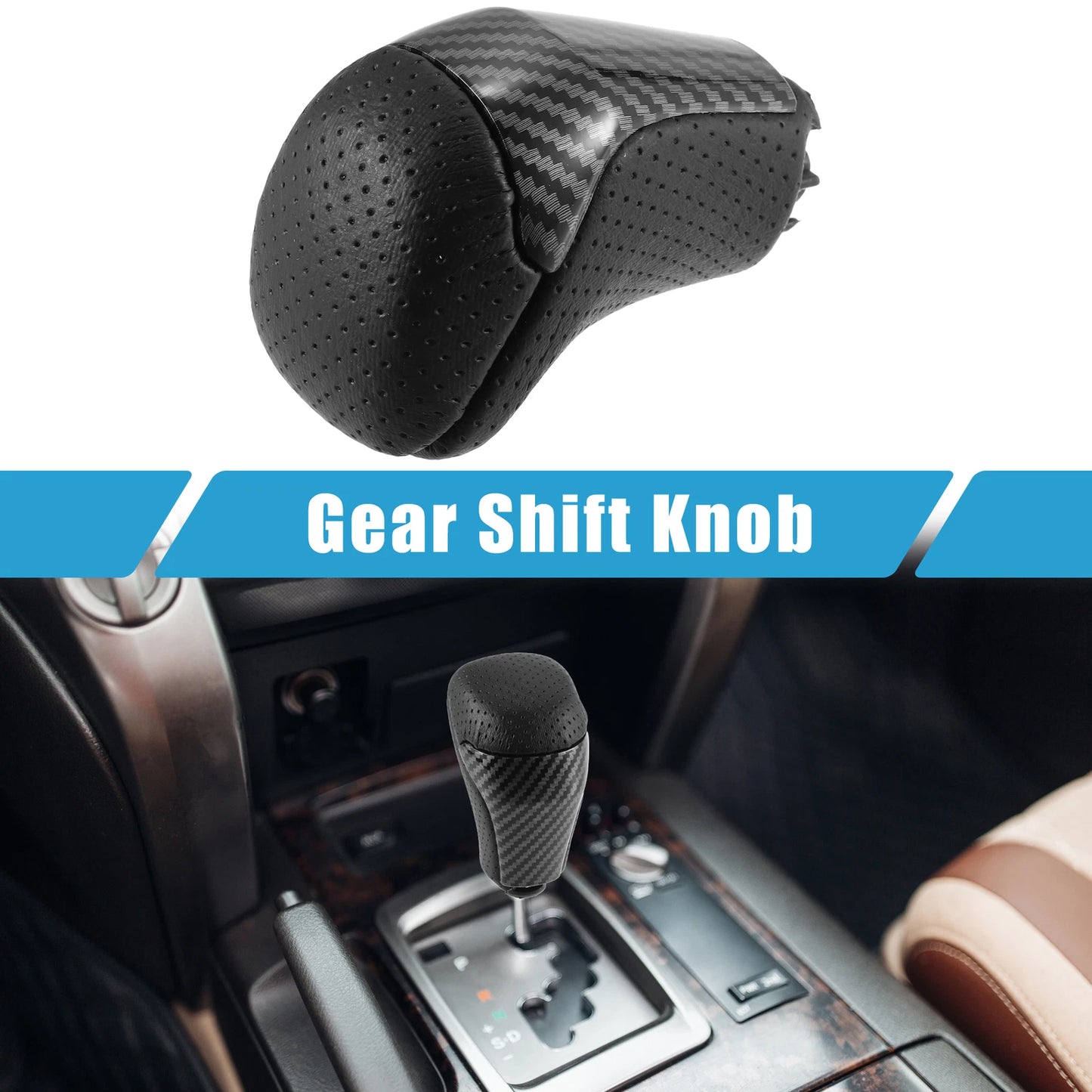 Gear Shift Knob for Toyota Tacoma (2016–2021) Black