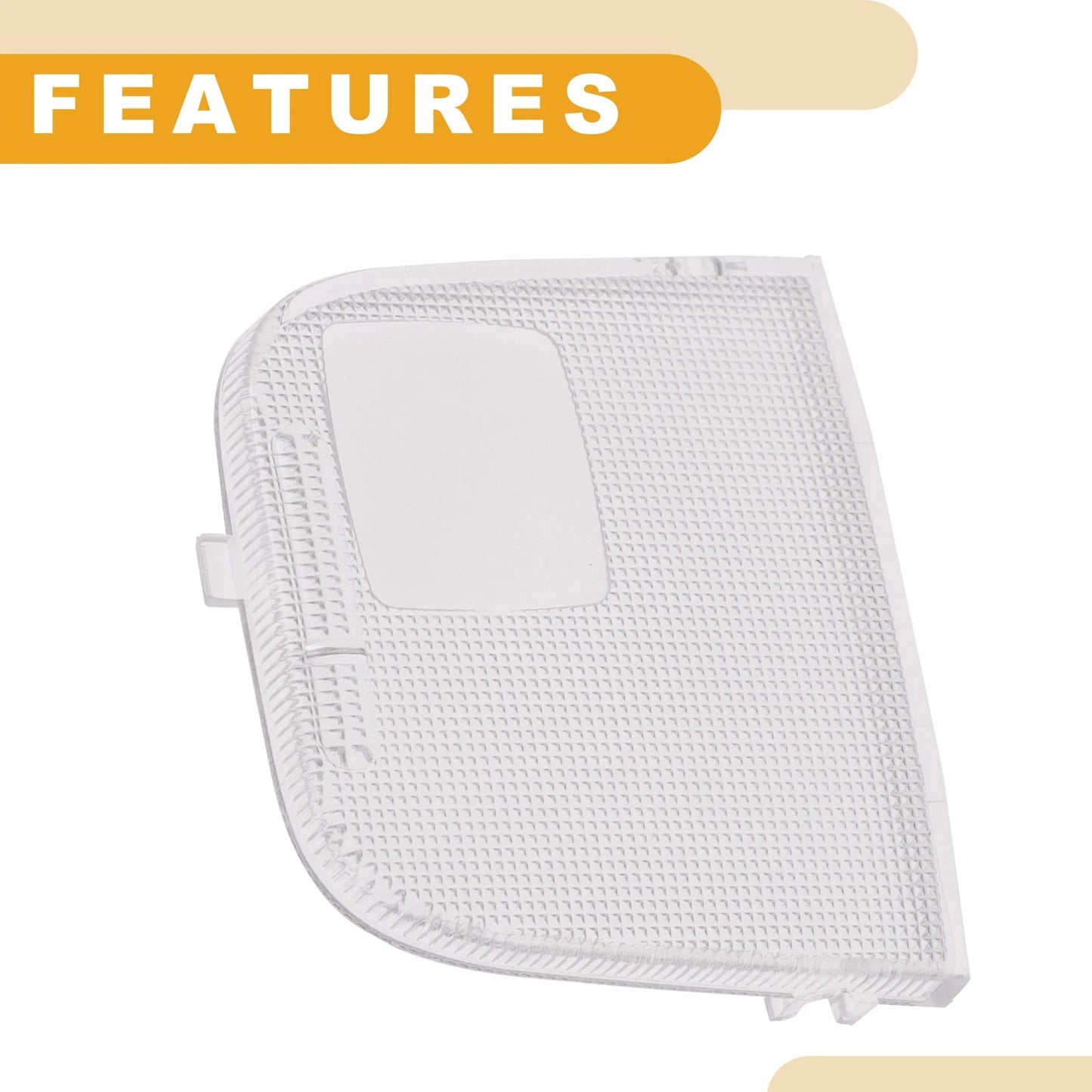 1pc Interior Light Cover for Toyota Land Cruiser Prado (FJ120)