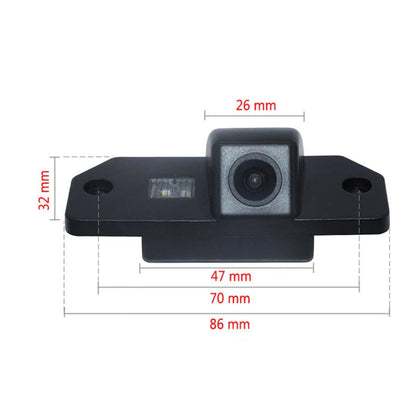 LED License Bracket Light Reverse Camera for Ford Focus C-Max (2003–2007)