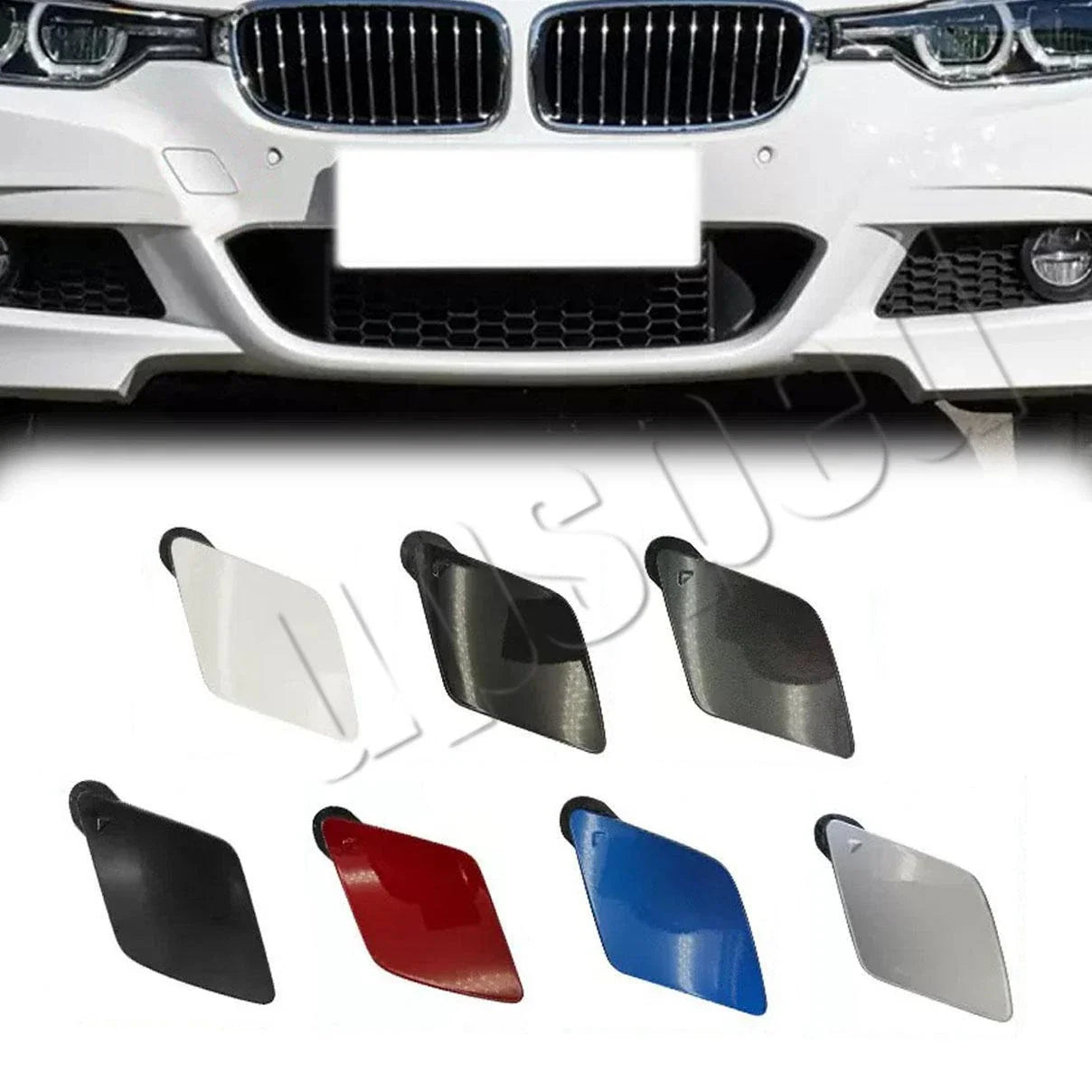 Front Bumper Tow Hook Eye Cover Cap for BMW F30 F31 LCI M Package (2013–2018)