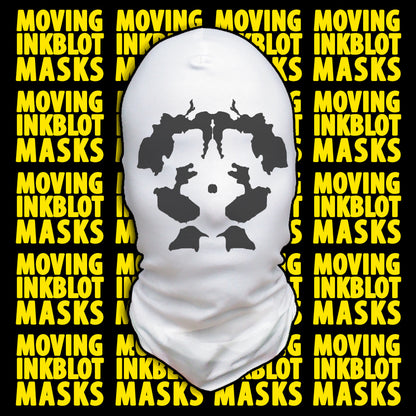Rorschach Moving Inkblot Mask for Halloween Costume