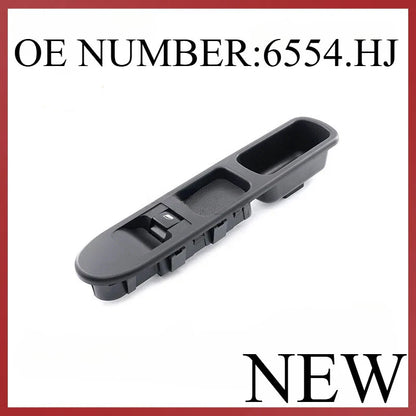 Glass Lift Switch Button for Peugeot