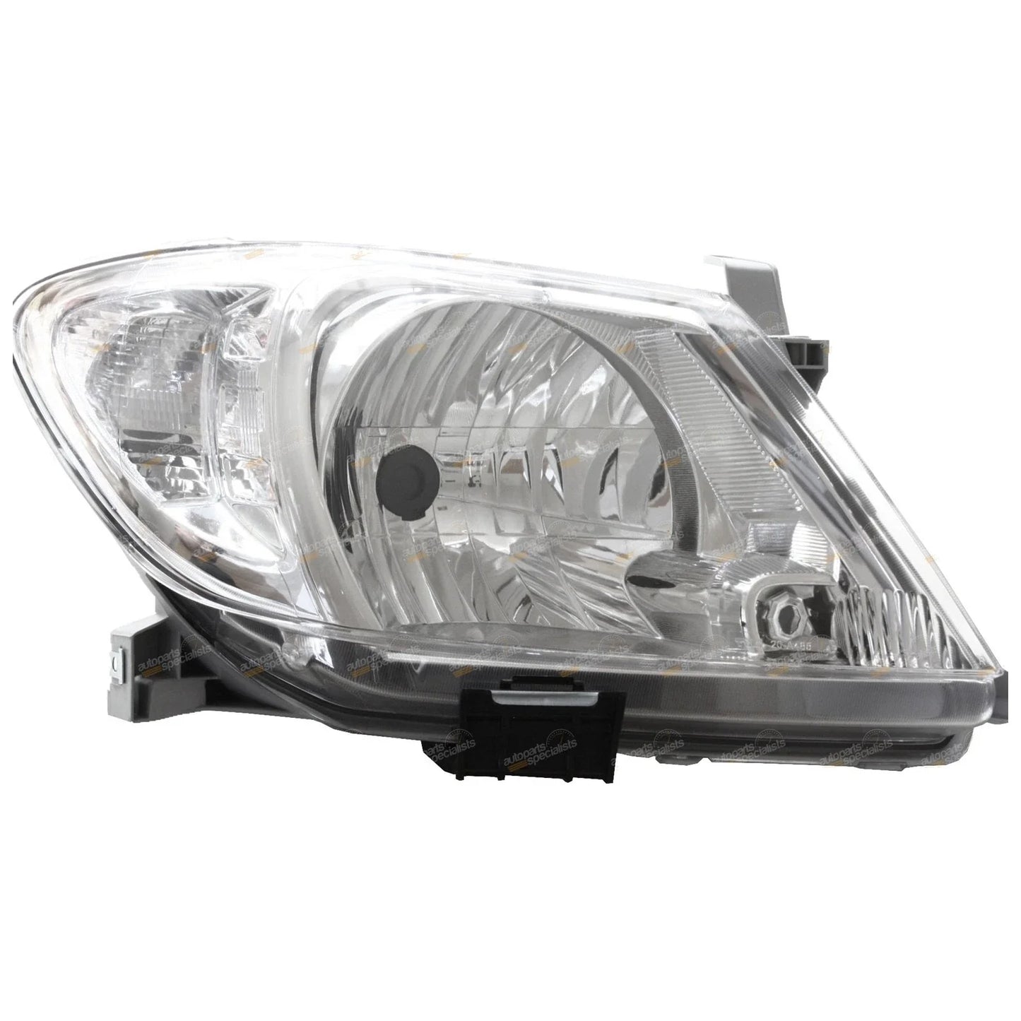 LH+RH Clear HeadLights Pair for Toyota Hilux (2008–2011)