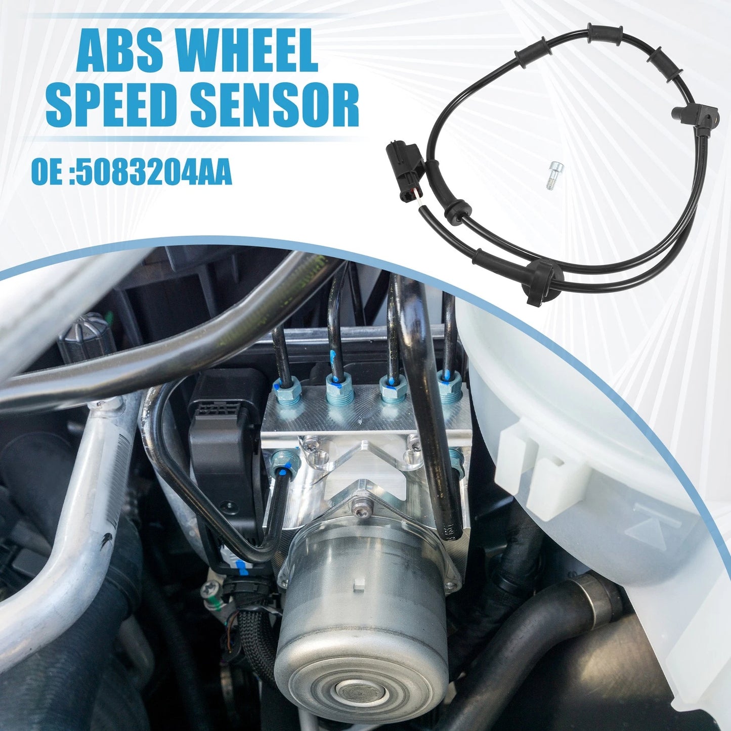 ABS Wheel Speed Sensor No. 5083204AA for Dodge Ram (2002–2005)