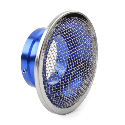 CNC 50mm Air Filter Cup Velocity Stack for PWK32 PWK34 Carb Blue