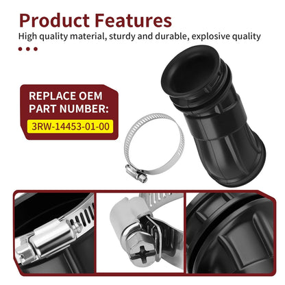 Air Box To Carb Boot Joint Duct w/ Clamp for Yamaha XT225 TTR225 (1992–2007)