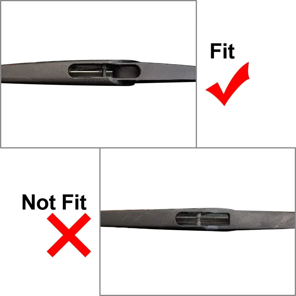 12" Rear Wiper Blade for Nissan Qashqai Qashqai +2 Dualis J10 (2006-2013)