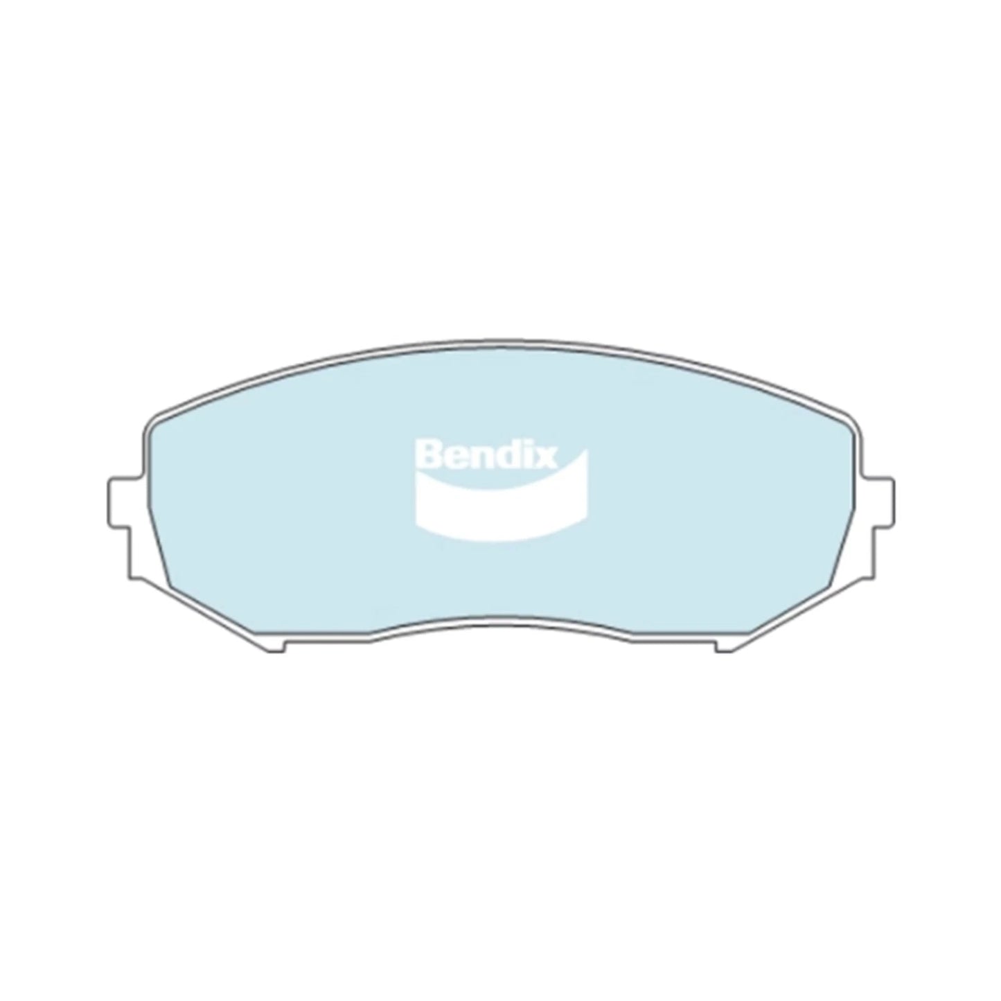 Set of 4 Front Disc Brake Pads for Suzuki Grand Vitara (2005–2014)