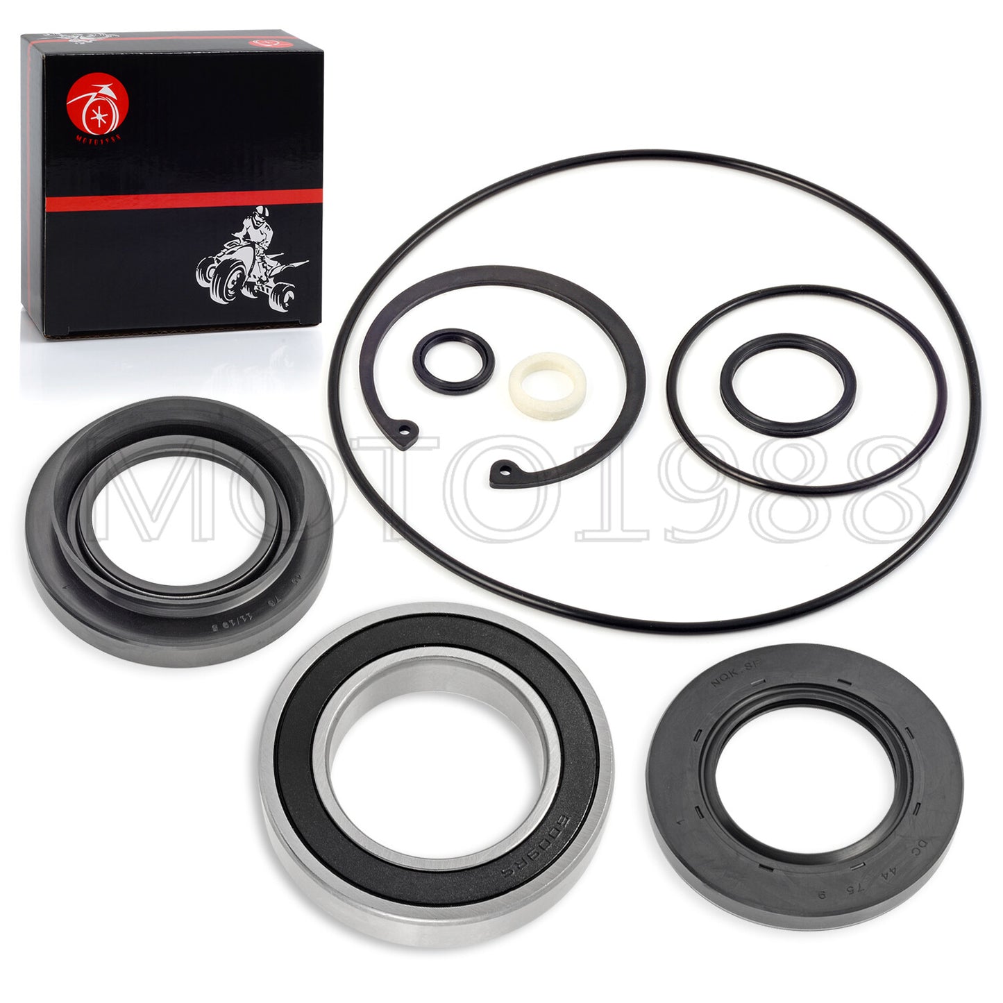 Rear Brake Drum Seal Bearing Kit for Honda Rancher 420 TRX420 (2007–2013)
