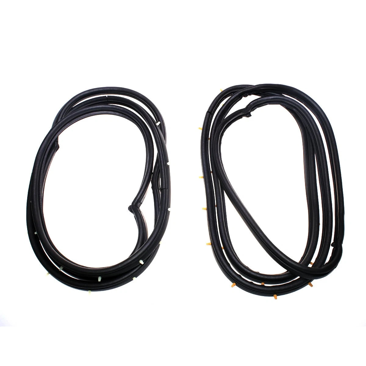Set of 2 Rear Door Weatherstrips for Mitsubishi Galant 1980–1987