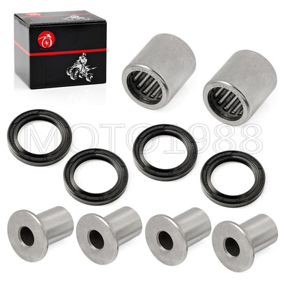 2X Front Upper A Arm Bushing Seal for Suzuki Quadsport Z400 (2003–2014)