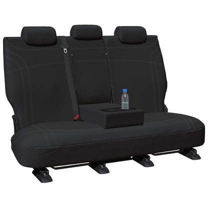 Set of 2 Black Neoprene Car Seat Covers for Ford Ranger (2007–2011)