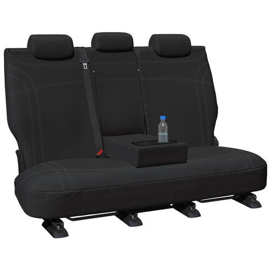 Set of 2 Black Neoprene Car Seat Covers for Ford Ranger (2007–2011)