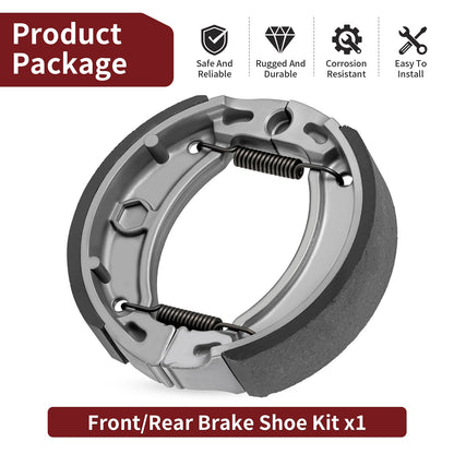 Brake Shoes for Yamaha JT1/JT1L JT2/JT2MX RD60 RS100 LB50 LB80 Chappy (1968–1979)