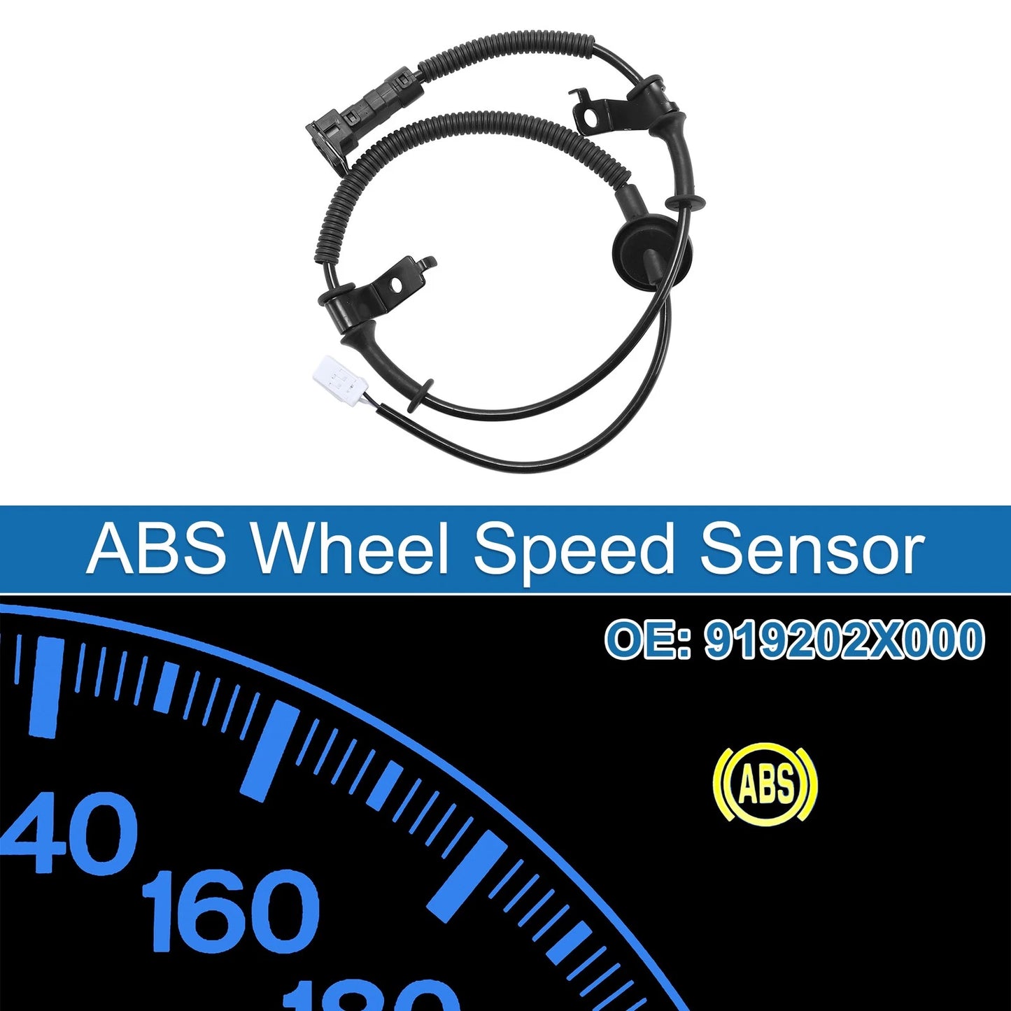 ABS Wheel Speed Sensor No. 919202X000 for Kia Soul (2010–2013)