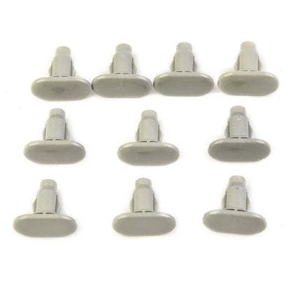 10 x Gray Rocker Moulding Clips for Lexus GX470 (2003–2004)