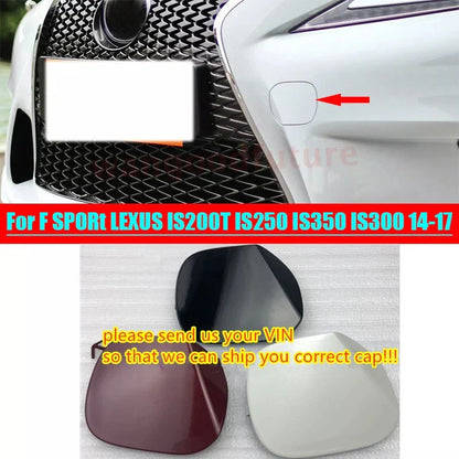 Front bumper / tow cover cap trim / Lexus IS (2014–2017)