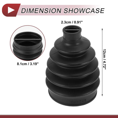 Outer CV Joint Boot Kit with Clamps for Honda Accord Euro (2008)