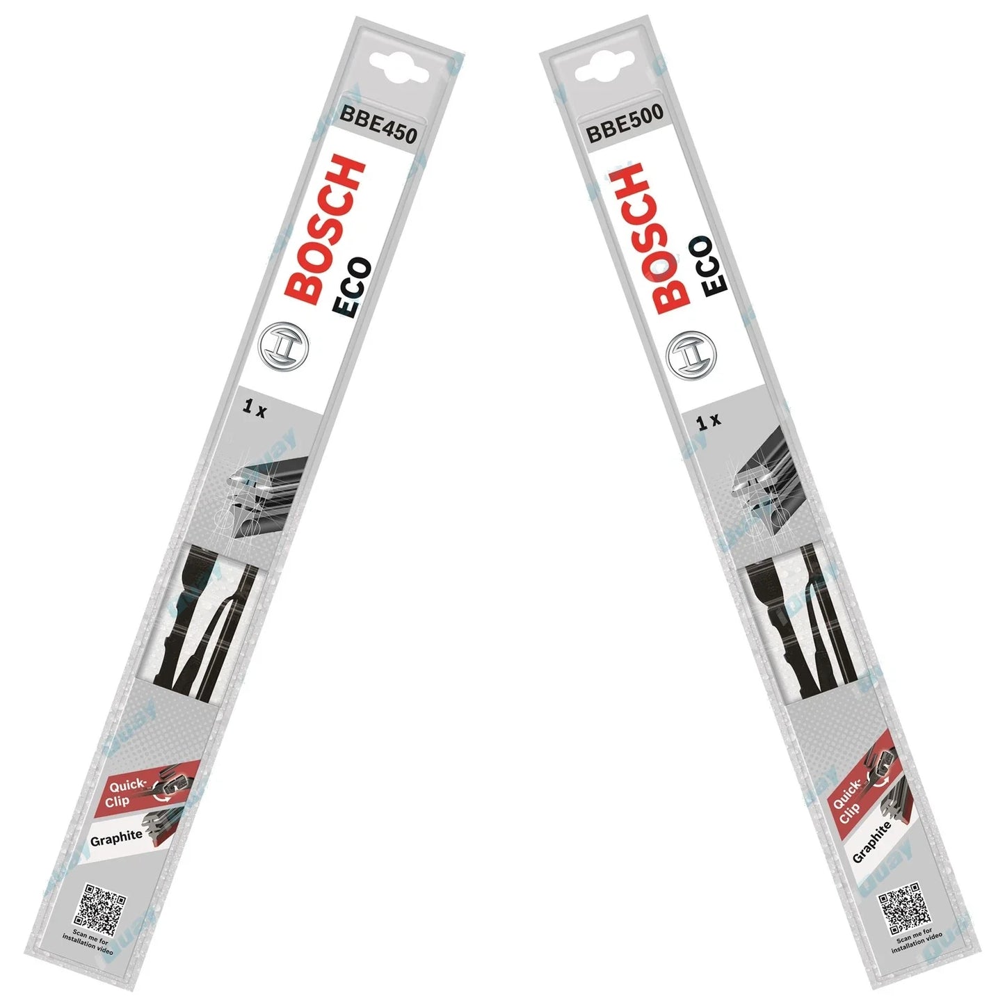 Front Pair Bosch Wiper Blades for Toyota Landcruiser HZJ75 1990~1999