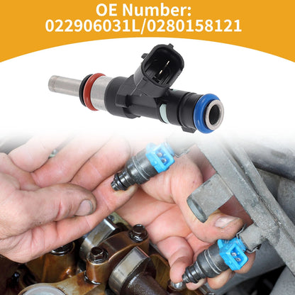 1 Pc Fuel Injector No.022906031L/0280158121 for Audi A3 Quattro (2006–2009)