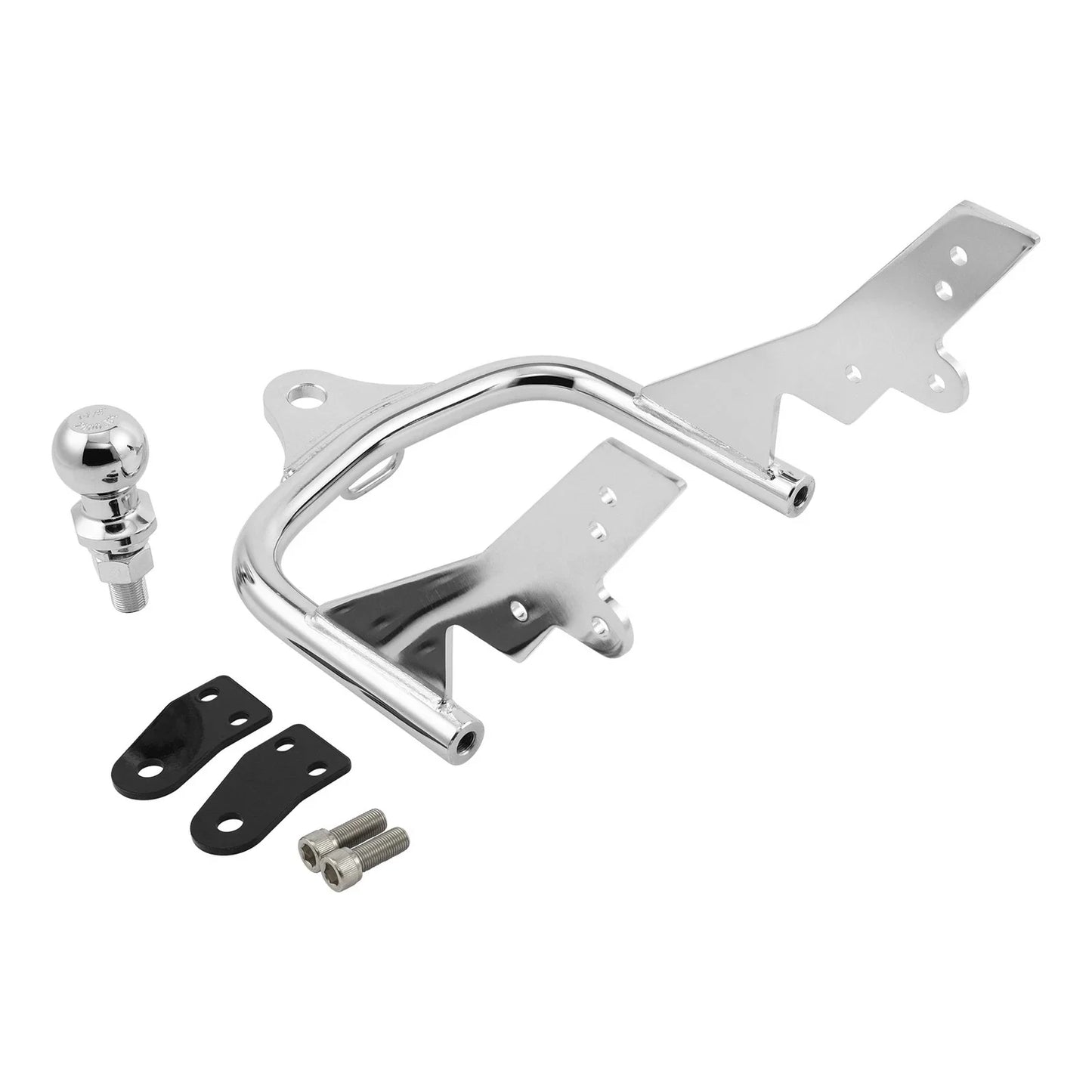 Chrome Trailer Hitch w/ Ball for Harley Electra Road King Glide (1994-2008)