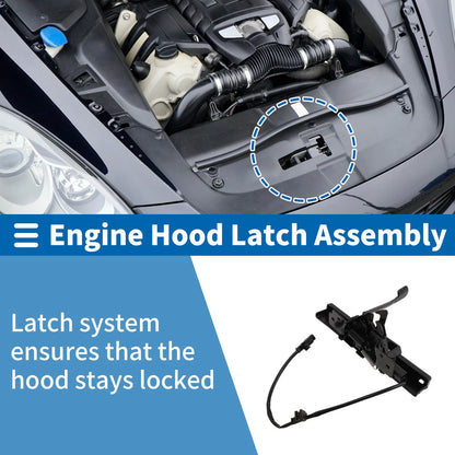 Hood Latch Assembly for Hyundai Tucson (2022–2024) No. 81130N9000 1 Pc