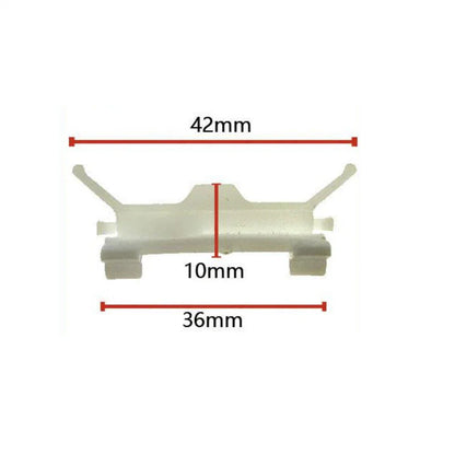 10 x Plastic Roof Weatherstrip Clips for Hyundai Elantra (2011-2016)