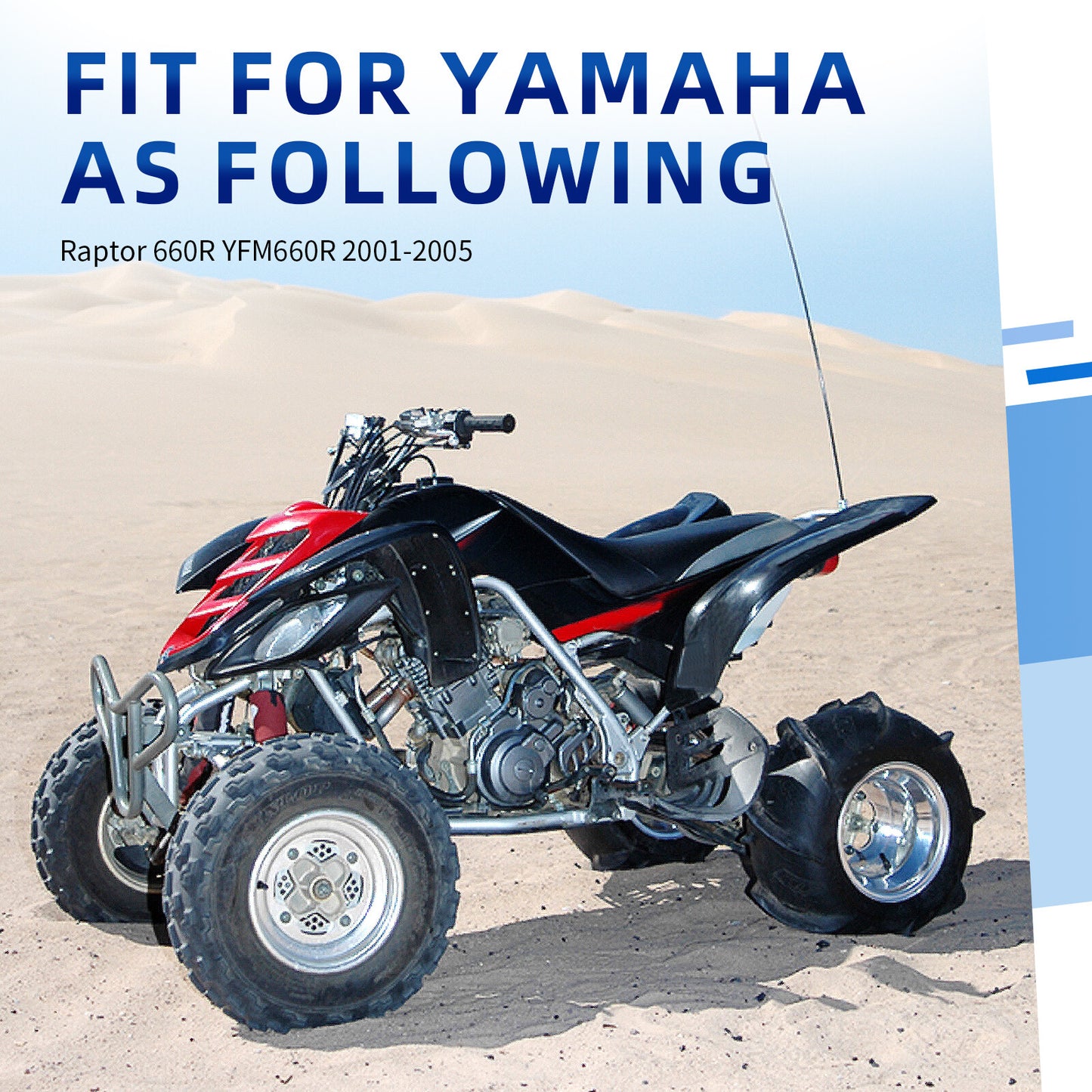 Rear Swing Arm Kit for Yamaha Raptor 660R (2001–2005)