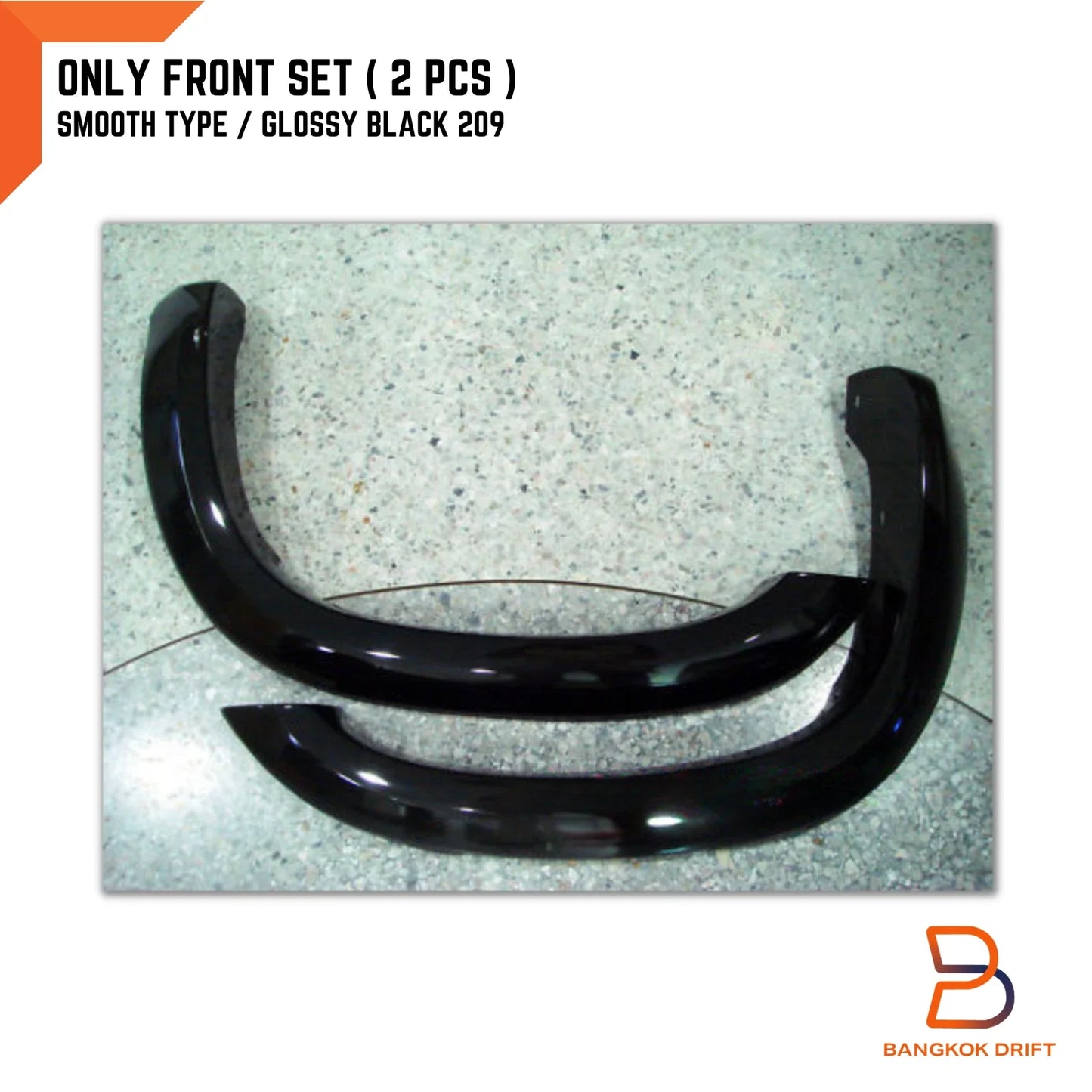 Front Fender Flares 4" for Toyota Hilux Tiger (1997-2005)