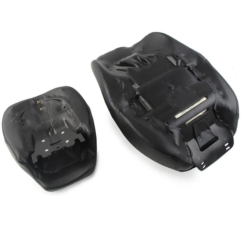 Blue Driver Passenger Seat for Harley Touring CVO Road Street Glide (2009-2023)