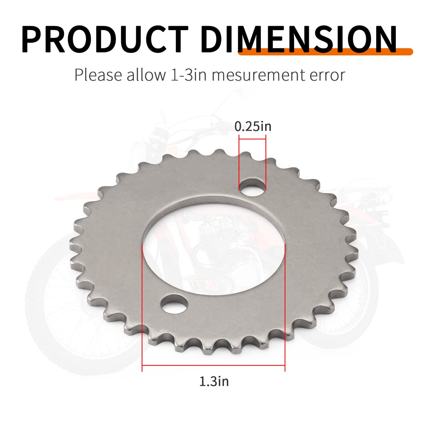 Cam Timing Chain Sprocket for Honda XR200 (1980–1984)